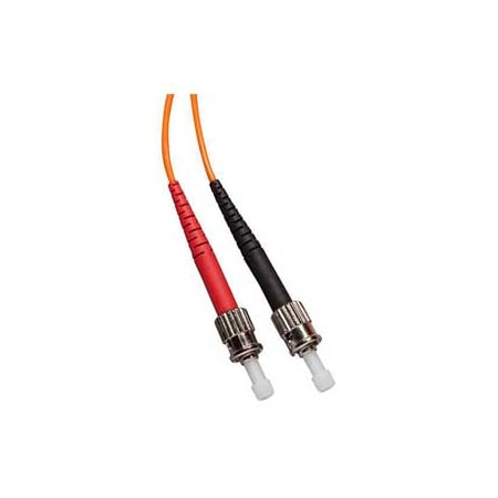 Allen Tel Fiber Optic Cable, Multimode OM1 Duplex ST to ST, 1 M GBST2-D2-01